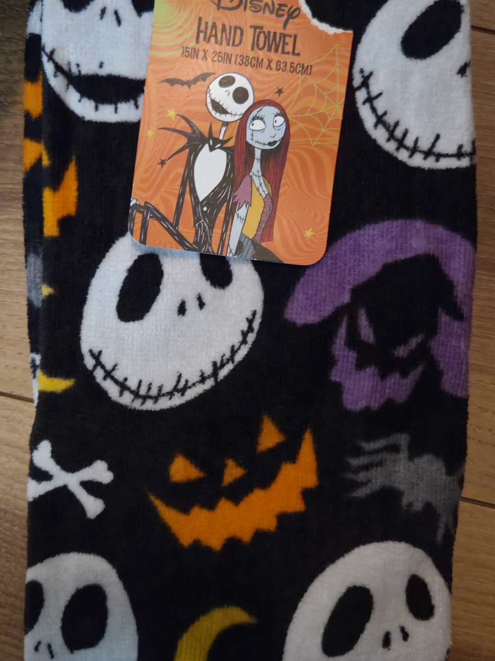 NWTDisney Nightmare Before Christmas Jack Skellington Squishmallow And Handtowel - Picture 6 of 6